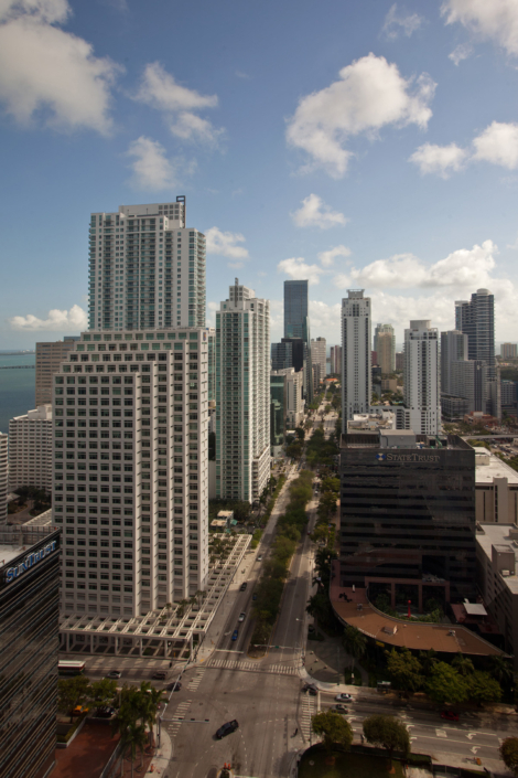 600 Brickell view from co location floor photo by Robin Hill